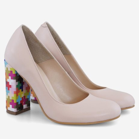 Pantofi dama de piele C04 - imagine 3