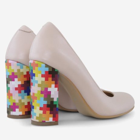 Pantofi dama de piele C04 - imagine 4