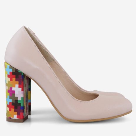 Pantofi dama de piele C04 - imagine 2