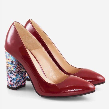 Pantofi dama de piele C05 - imagine 3