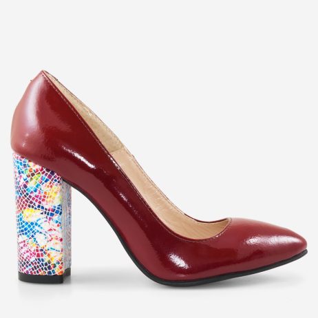 Pantofi dama de piele C05 - imagine 4