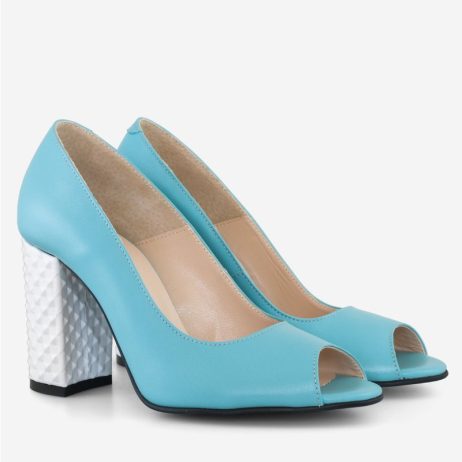 Pantofi dama de piele C06 - imagine 4