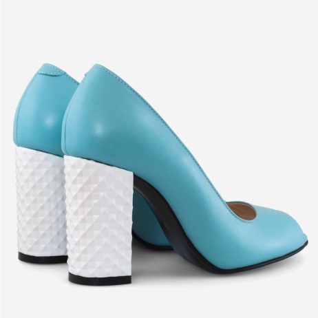 Pantofi dama de piele C06 - imagine 3