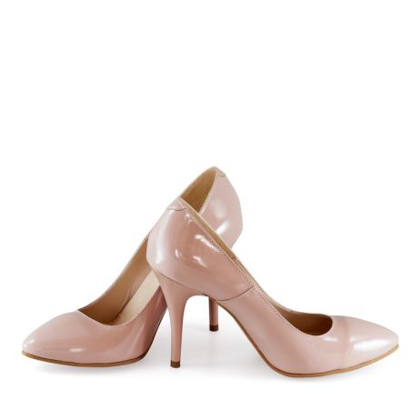 Pantofi stiletto dama de piele C14 - imagine 5
