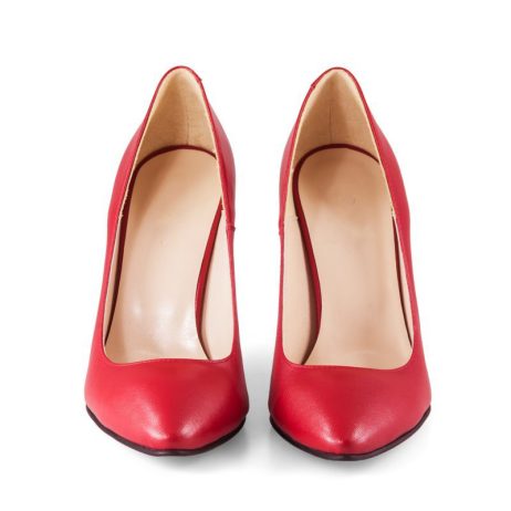 Pantofi stiletto dama de piele C16 - imagine 4