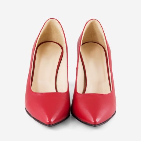 Pantofi stiletto dama de piele C21 - imagine 4
