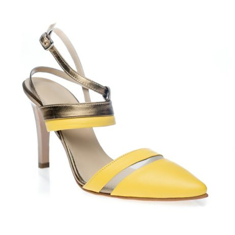 Pantofi dama piele naturala Lira E3 g - imagine 2