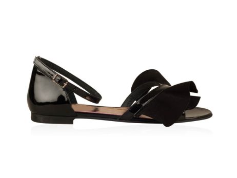 sandale talpa joasa sandale comode negre