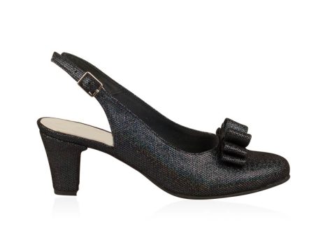 sandale dama piele negre