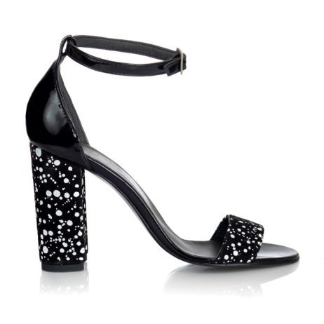 sandale dama piele naturala negru