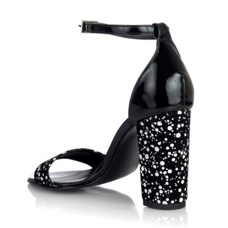 Sandale piele naturala Lisy buline - imagine 3