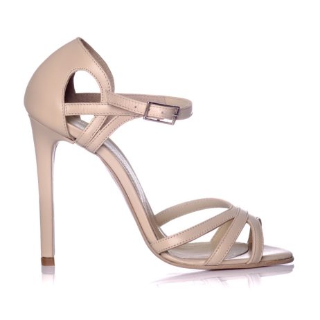 sandale nude sandale piele