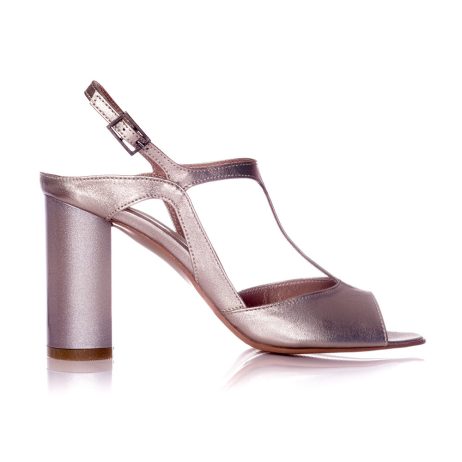 sandale piele bronz