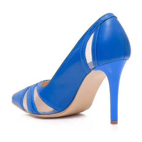 Pantofi stiletto dama de piele Samy a - imagine 4