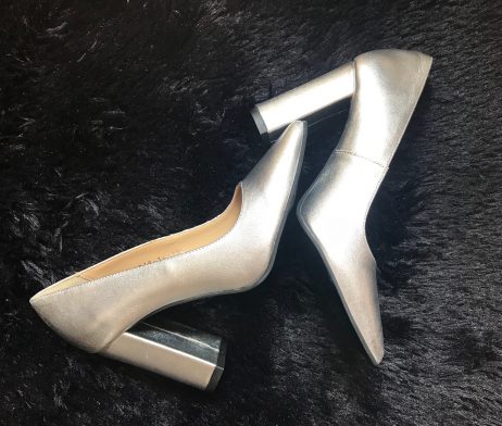 pantofi dama argintiu pantofi argintii pantofi piele argintiu pantofi silver