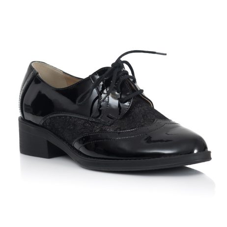 Pantofi oxford dama Beni B1 - imagine 2