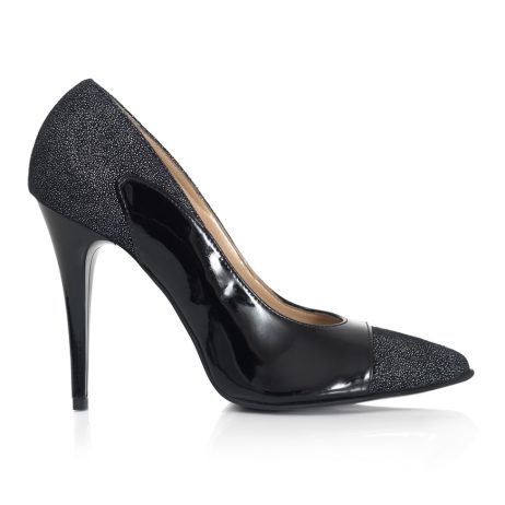 pantofi stiletto pantofi dama din piele lacuita