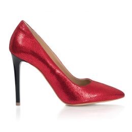 pantofi stiletto pantofi dama din piele rosie pantofi rosii pantofi cu paiete