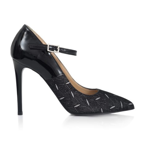 pantofi stiletto pantofi dama din piele pantofi cu bareta