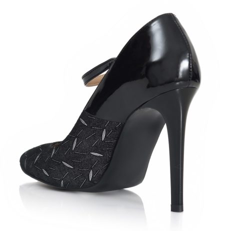Pantofi stiletto dama de piele Hanna B4 - imagine 4