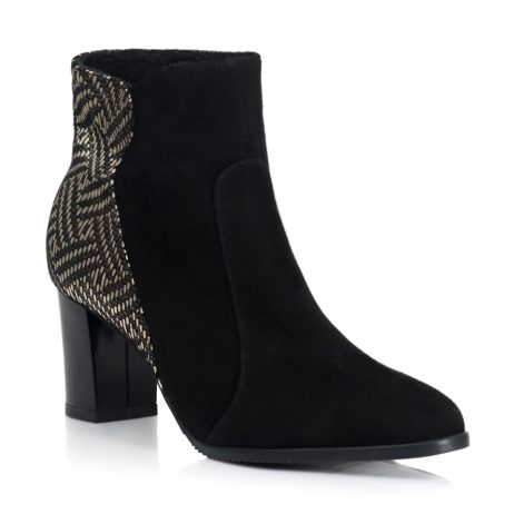 Botine dama din piele Mirka B1 - imagine 2