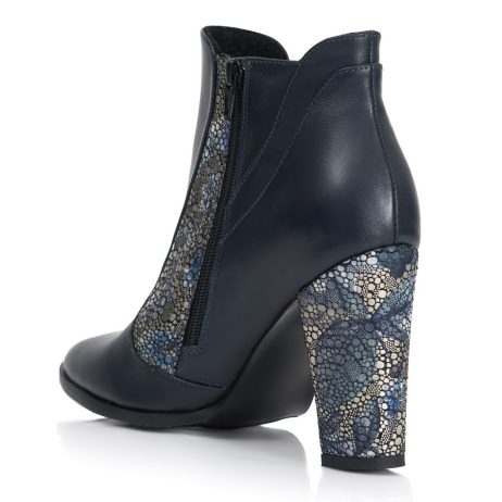 Botine dama din piele Berna B4 - imagine 4