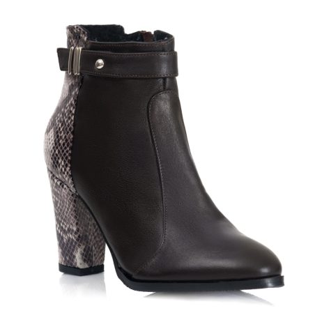 Botine dama din piele Simone B8 - imagine 2