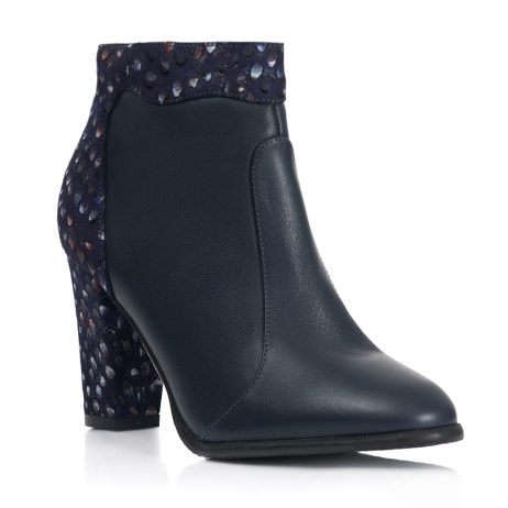 Botine dama din piele Luana B16 - imagine 2