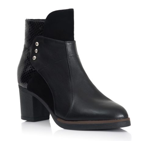 Botine dama din piele Manu B3 - imagine 2