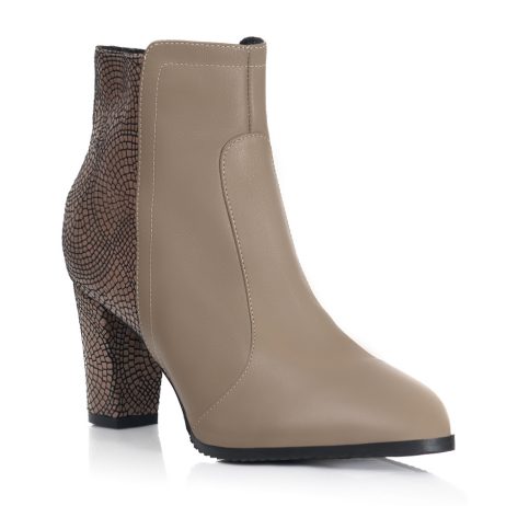 Botine dama din piele Mirty B1 - imagine 2