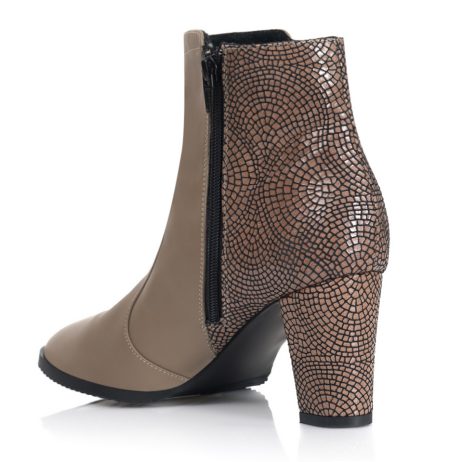 Botine dama din piele Mirty B1 - imagine 4