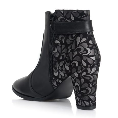Botine dama din piele Begonia B14 - imagine 4