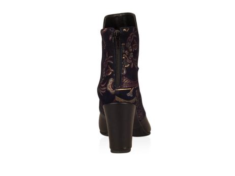 Botine dama din piele Mezi M96 - imagine 2