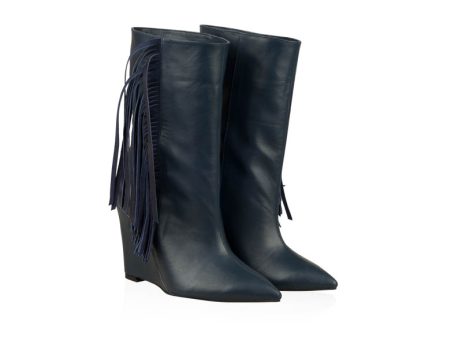Botine dama cu platforma ortopedica Fringe M62 - imagine 2