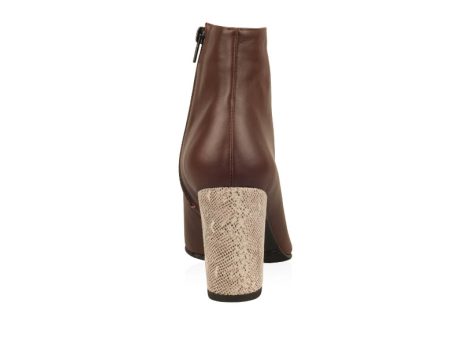 Botine dama din piele Leni M97 - imagine 2