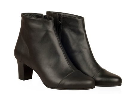 Botine dama din piele Dumi M89 - imagine 3