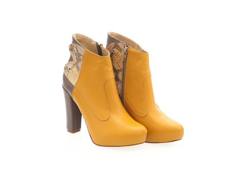 Botine dama din piele Supergirl - imagine 2