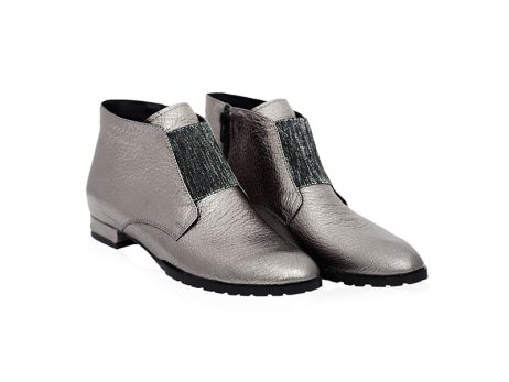 Ghete dama din piele Silvi - imagine 2