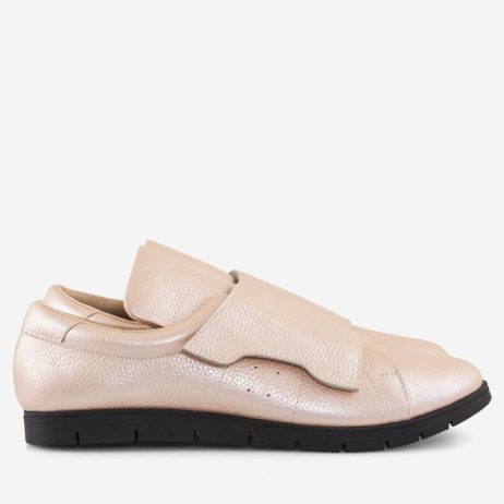 mocasini femei din piele naturala pantofi sport femei bej