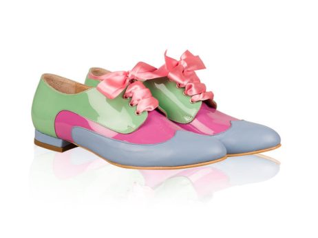 Pantofi oxford dama M50 colours - imagine 2