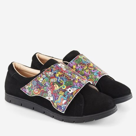 Pantofi mocasini dama Strapy colours - imagine 2