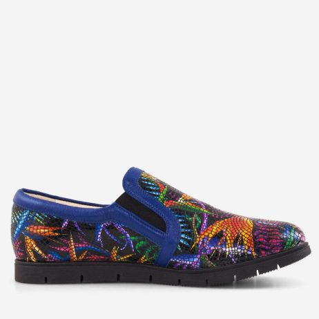 Pantofi oxford dama Agne C8 palms - imagine 5