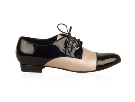 oxford pantofi dama la comanda din lac