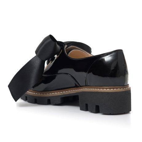 Pantofi dama cu talpa joasa si snur E50 n - imagine 4