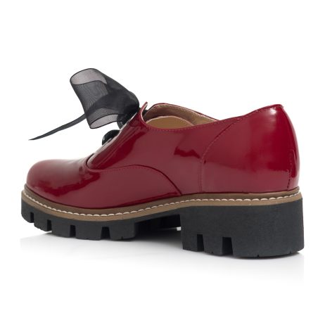 Pantofi dama cu talpa joasa si snur E50 b - imagine 7