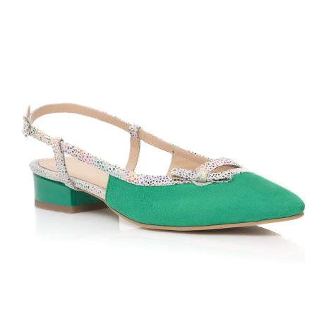 Balerini sandale piele dama E2 cut - imagine 2
