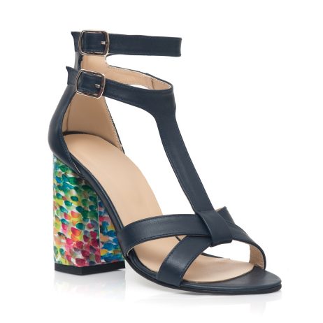 Sandale piele naturala E11 n - imagine 2