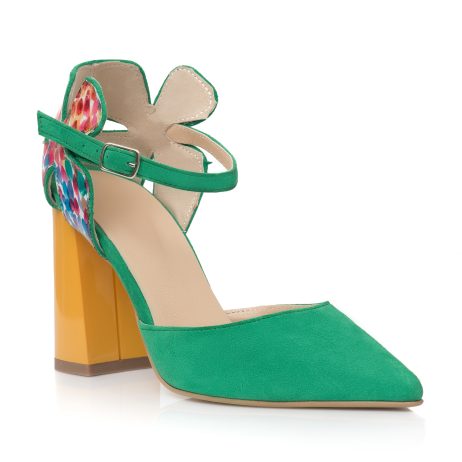 Pantofi dama de piele Cuty E40 colors - imagine 2