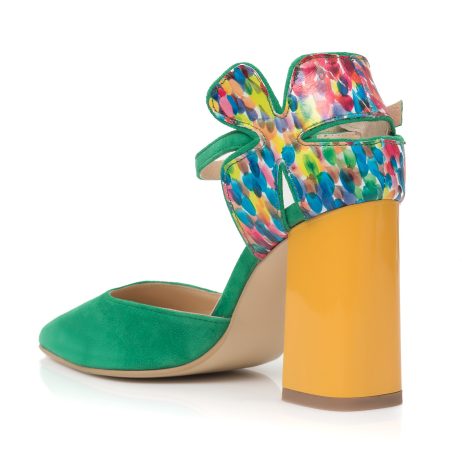 Pantofi dama de piele Cuty E40 colors - imagine 4