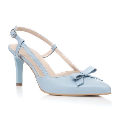 Sandale piele naturala Nera E8 blue - imagine 2